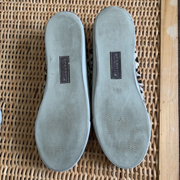 Sperry | Leopard and leather topsiders - Picture 5 of 5